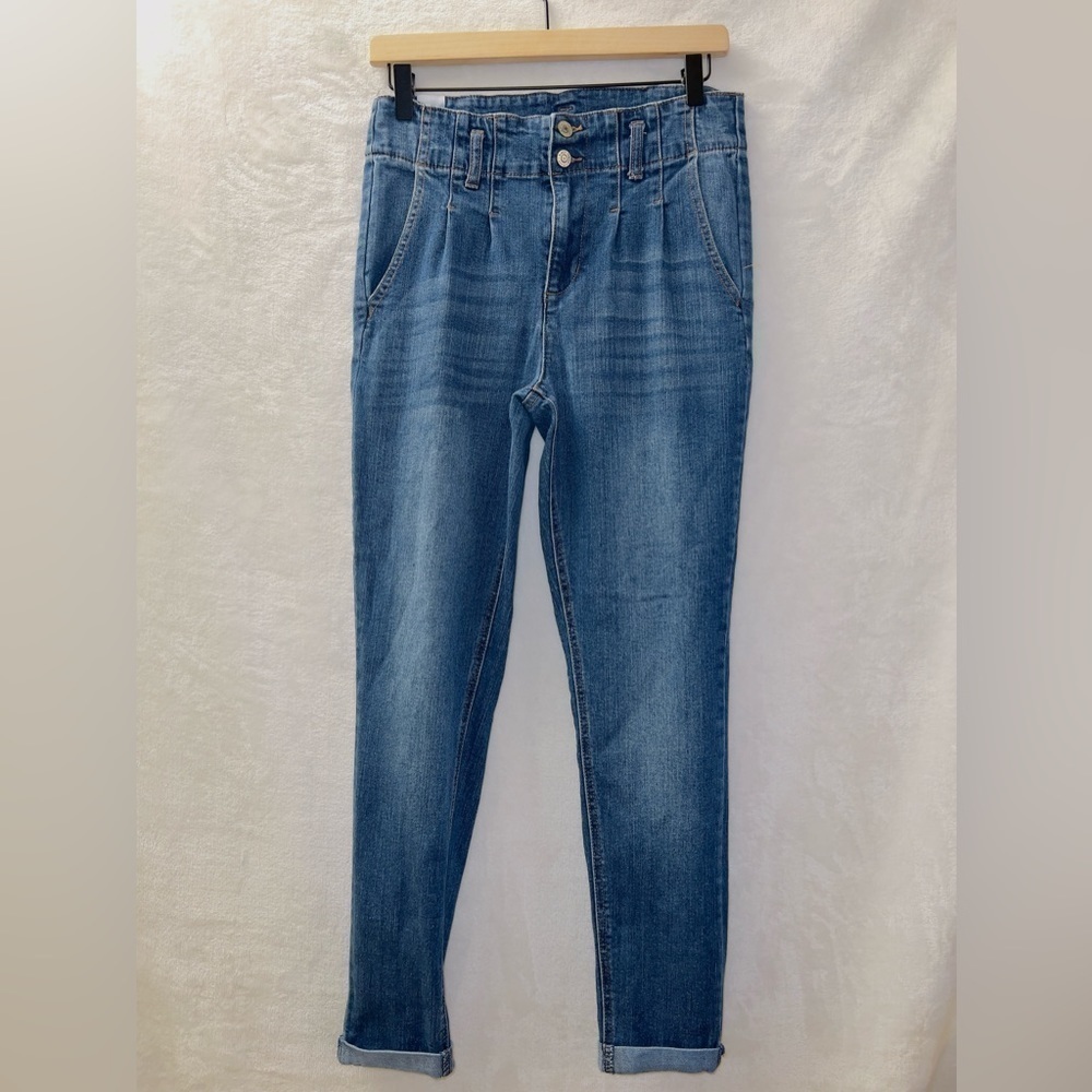 Almost Famous Dark Wash Denim High Rise Skinny Jeans size 7